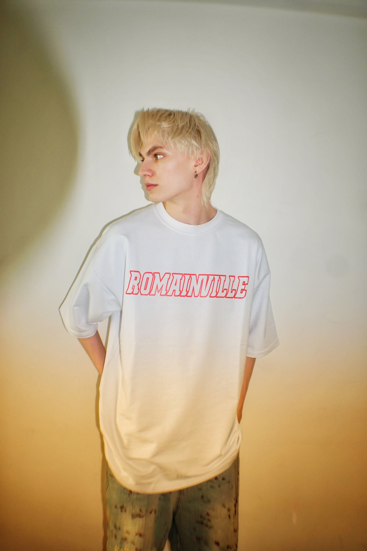 White Oversized T-shirt